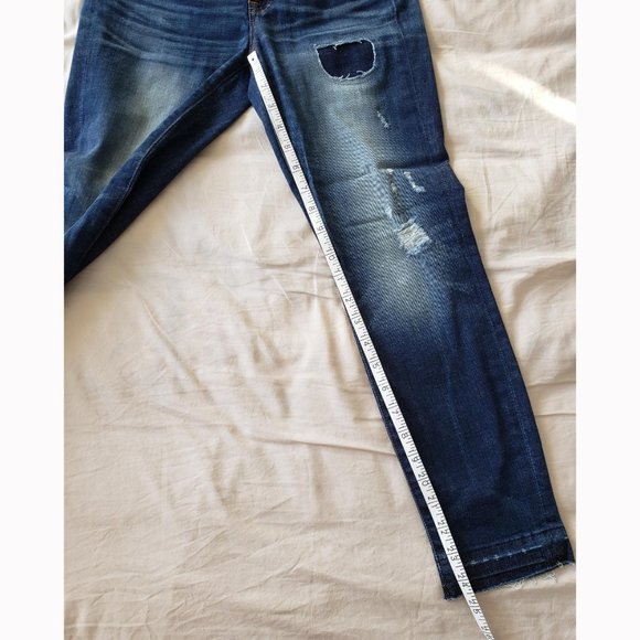 J. Crew High Rise Toothpick Raw Hem Jeans (25P) - Picture 9 of 12